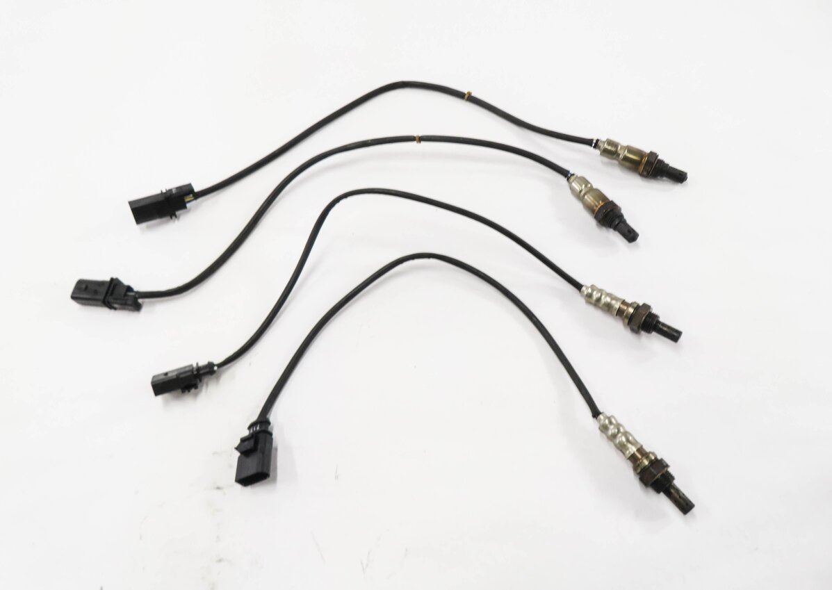 Thumbnail 2: 2013 AUDI S4 (B8 8K) 3.0L CGXC TURBO ENGINE- O2 OXYGEN LAMBDA PROBE SENSOR SET