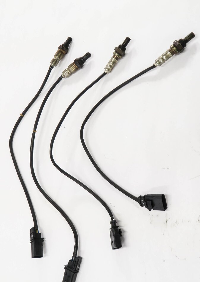 Thumbnail 3: 2013 AUDI S4 (B8 8K) 3.0L CGXC TURBO ENGINE- O2 OXYGEN LAMBDA PROBE SENSOR SET