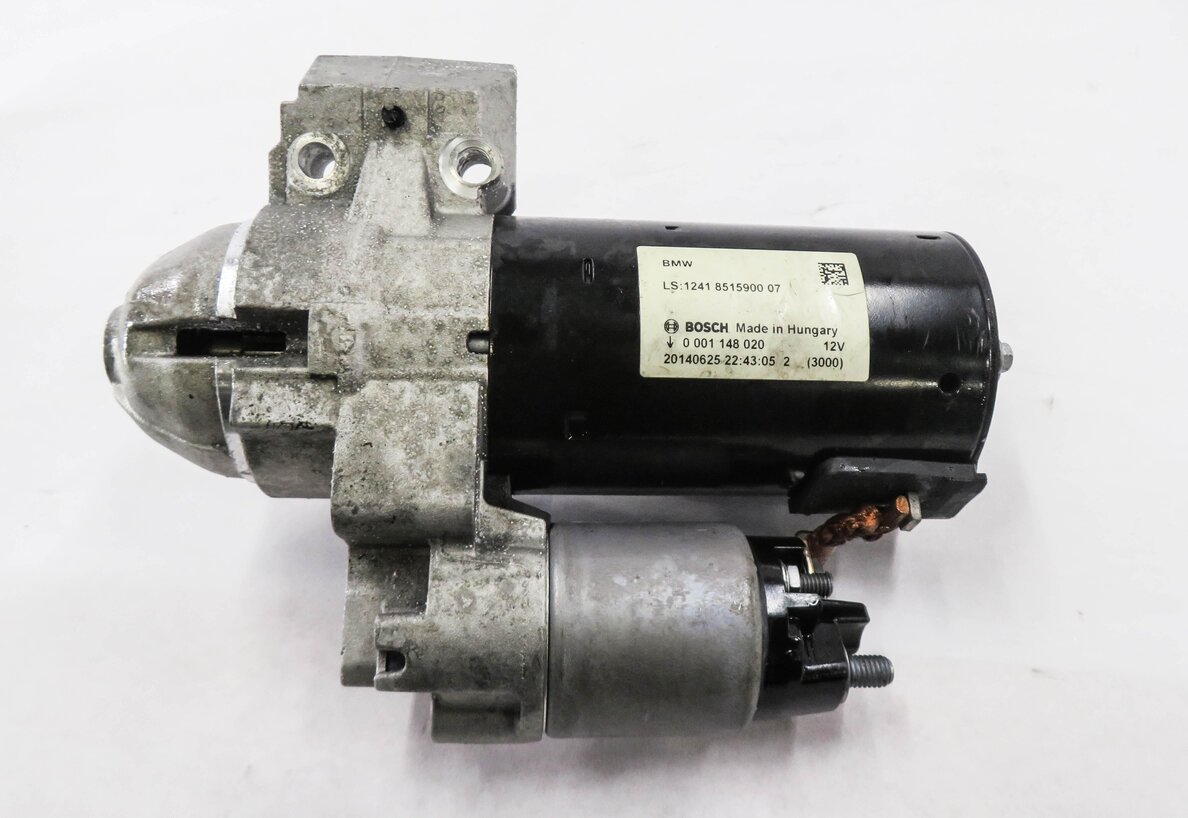 Thumbnail 4: 2014-2018 BMW X5 (E70) 3.0L N57Y TURBO DIESEL ENGINE - STARTER MOTOR
