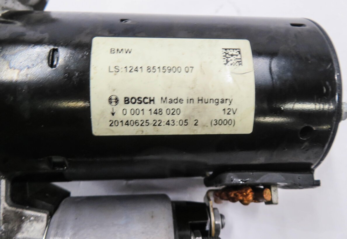 Thumbnail 5: 2014-2018 BMW X5 (E70) 3.0L N57Y TURBO DIESEL ENGINE - STARTER MOTOR