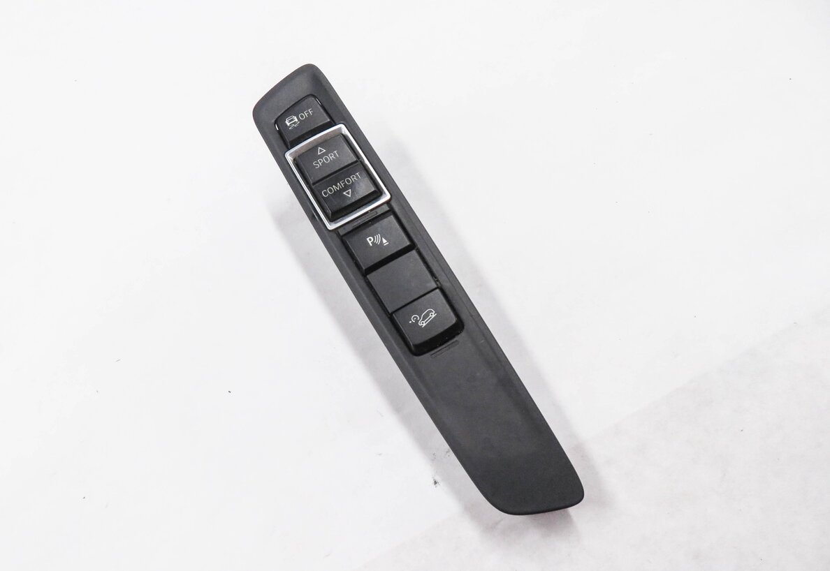 2015 BMW X5 (F15) TRACTION CONTROL SPORT COMFORT PDC SWITCH BUTTON PANEL