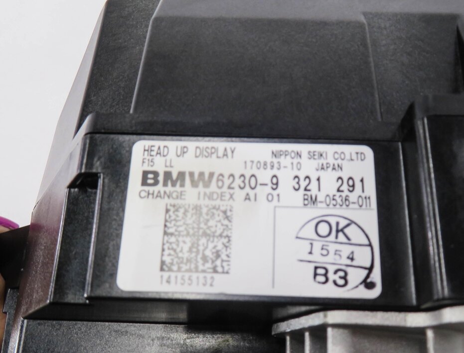 Thumbnail 5: 2014-2018 BMW X5 X5M ///M (F15 F85) HEADS UP DISPLAY PROJECTOR
