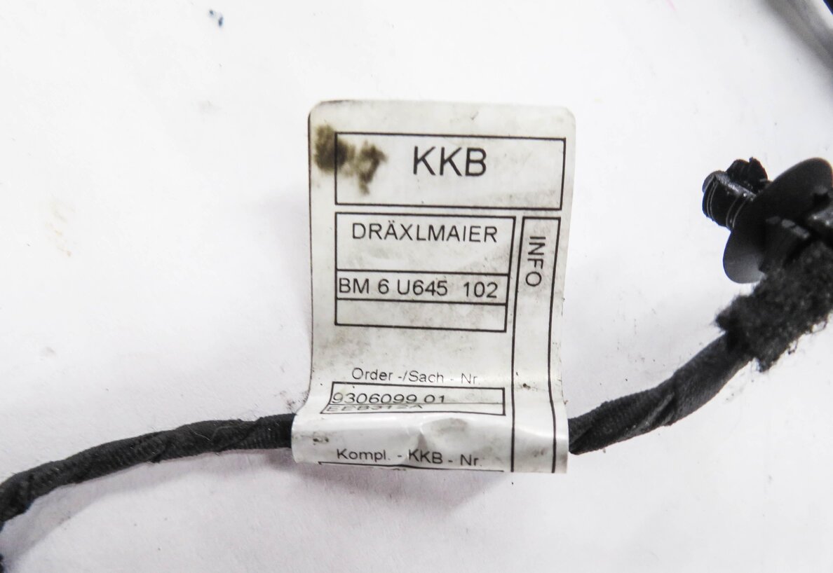 Thumbnail 4: 2015 BMW X5 (F15) RACK & PINION WIRE WIRING HARNESS