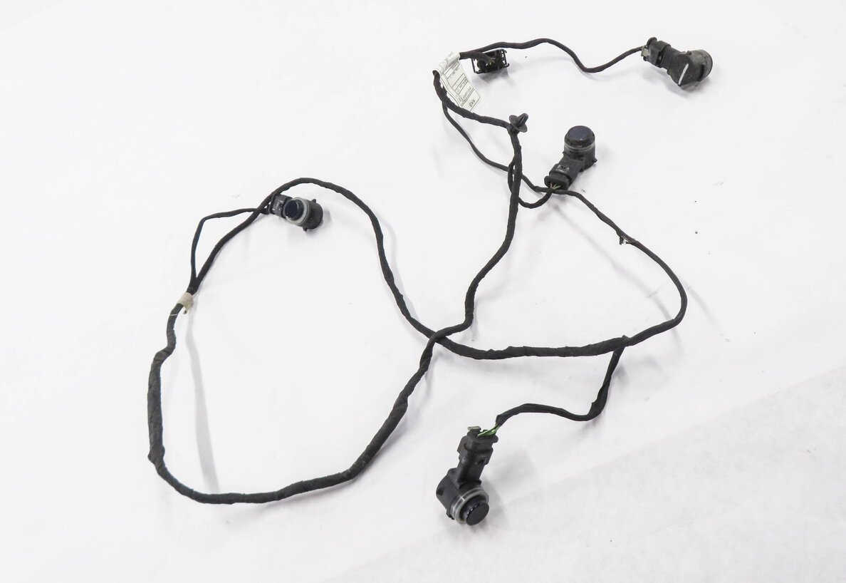 2015 BMW X5 (F15) REAR PDC PARK DISTANCE SENSOR SET w/ HARNESS (IMPEARIAL BLUE)