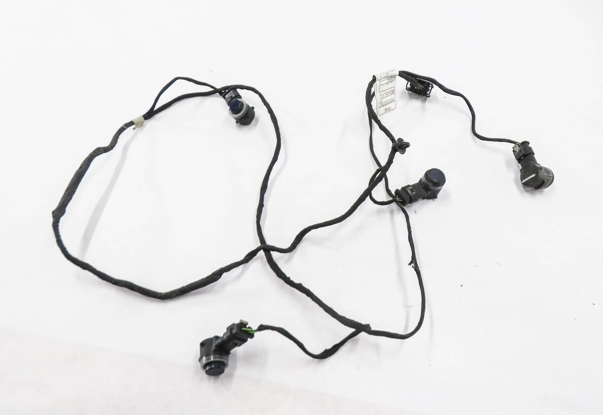 Thumbnail 2: 2015 BMW X5 (F15) REAR PDC PARK DISTANCE SENSOR SET w/ HARNESS (IMPEARIAL BLUE)