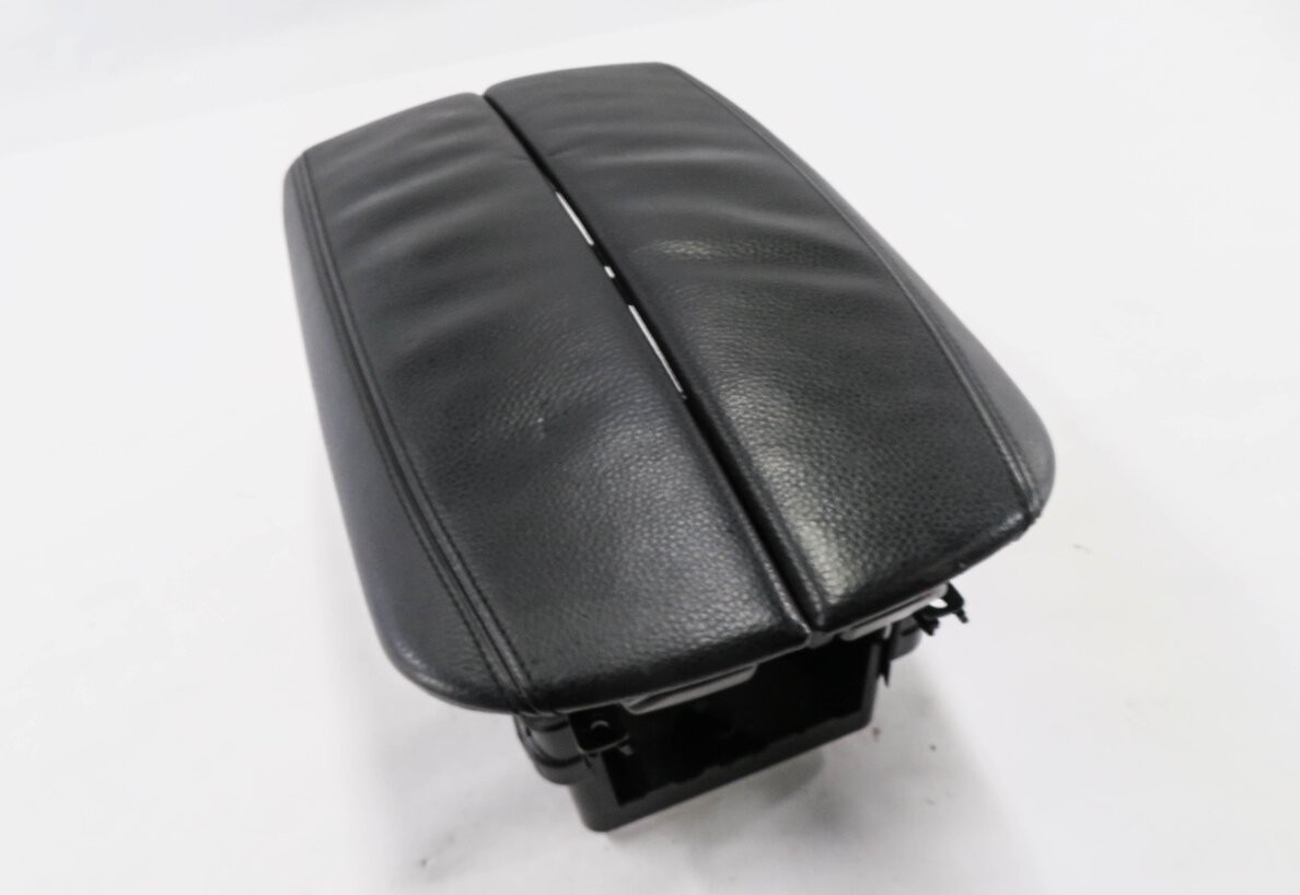 2014-2019 BMW X5 X6 (F15 F16) FRONT CENTER CONSOLE ARM REST COMPARTMENT (BLCK)
