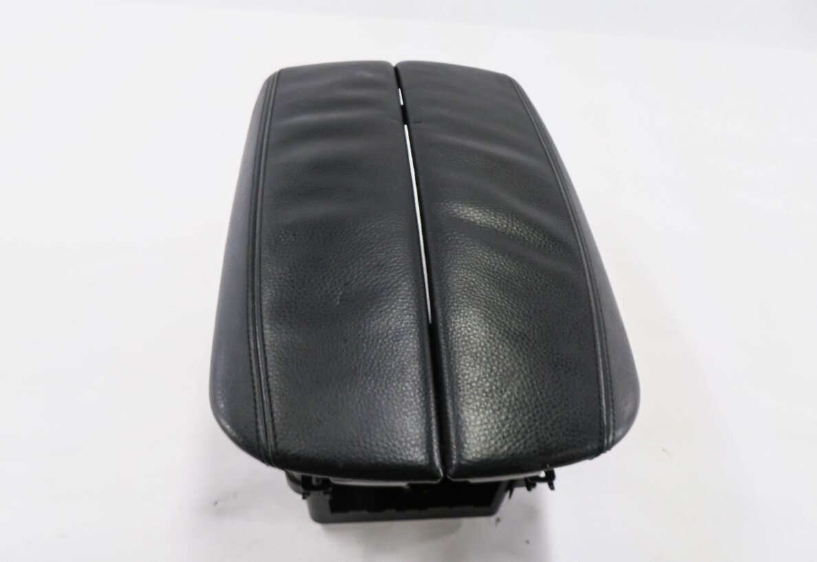 Thumbnail 2: 2014-2019 BMW X5 X6 (F15 F16) FRONT CENTER CONSOLE ARM REST COMPARTMENT (BLCK)