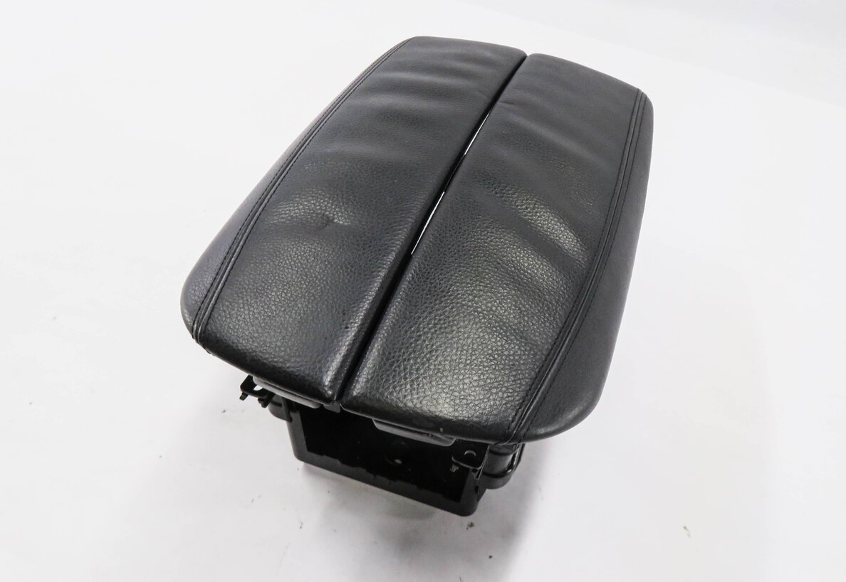 Thumbnail 3: 2014-2019 BMW X5 X6 (F15 F16) FRONT CENTER CONSOLE ARM REST COMPARTMENT (BLCK)