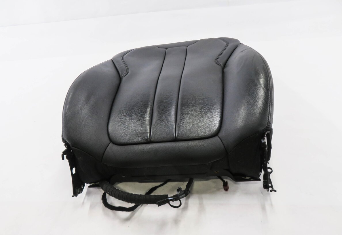 Thumbnail 1: 2015 BMW X5 (F15) DRIVER - UPPER TOP HEATED SEAT CUSHION (BLACK LEATHER)