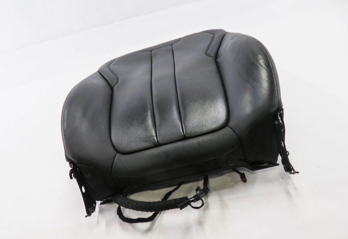 Thumbnail 2: 2015 BMW X5 (F15) DRIVER - UPPER TOP HEATED SEAT CUSHION (BLACK LEATHER)