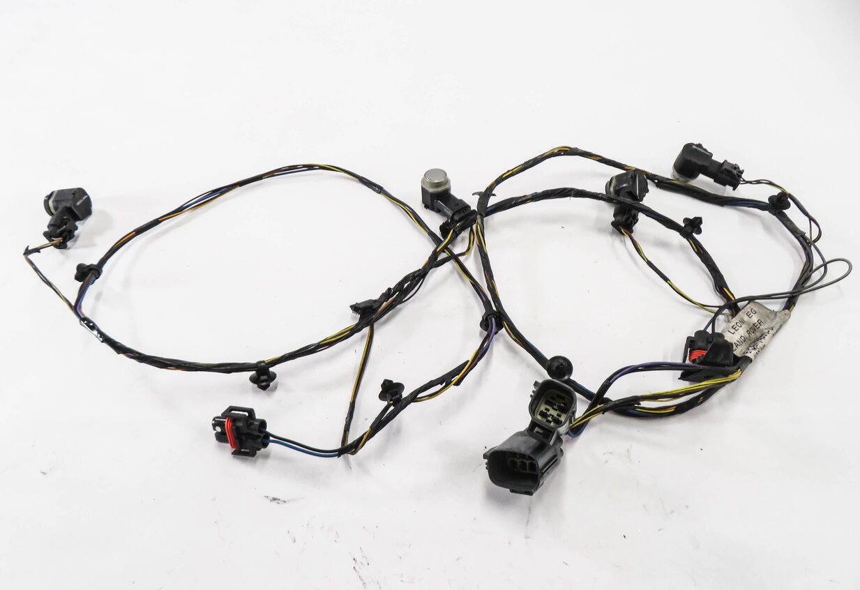Thumbnail 2: 2011 RANGE ROVER SPORT (L320) FRONT PDC PARK SENSOR SET w/ HARNESS (SAND)