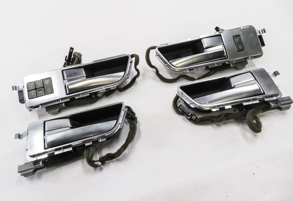 10-16 RANGE ROVER SPORT (L320) LR4 FRONT & REAR INTERIOR DOOR HANDLE SET CHROME