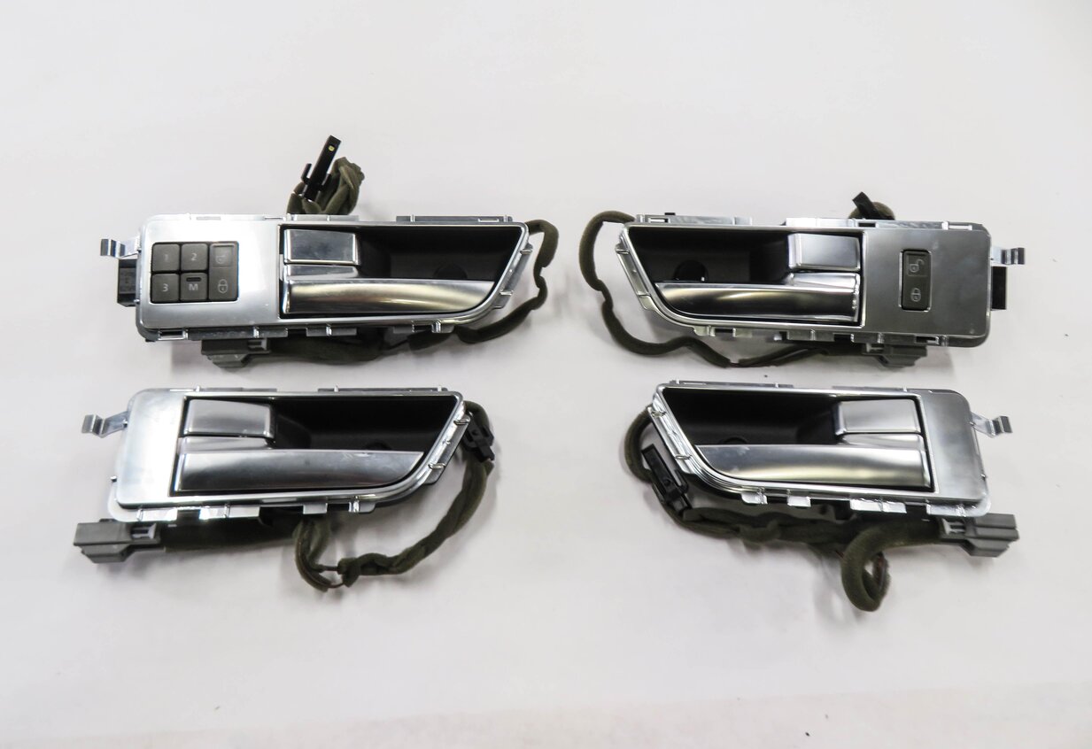 Thumbnail 2: 10-16 RANGE ROVER SPORT (L320) LR4 FRONT & REAR INTERIOR DOOR HANDLE SET CHROME
