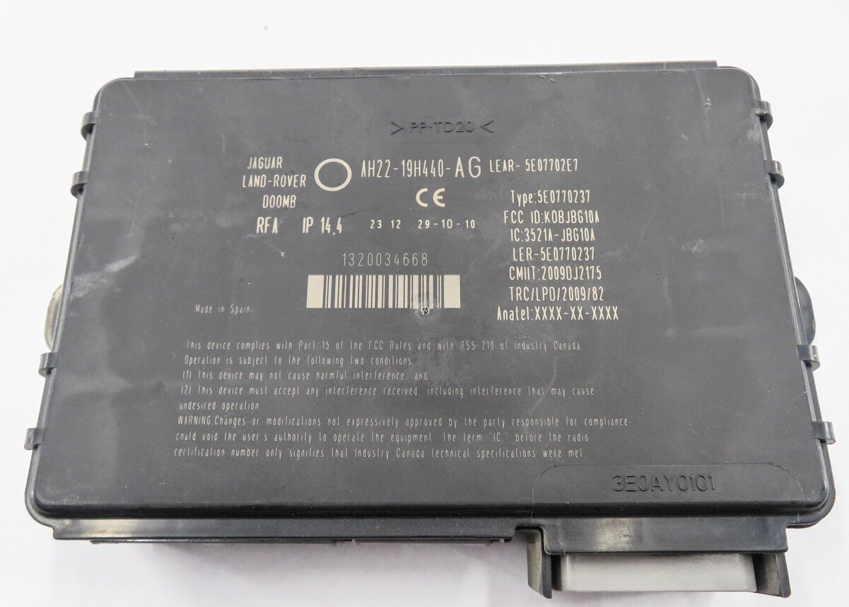 Thumbnail 8: 2011 RANGE ROVER SPORT (L320) 5.0L AJ133 ENGINE ECM IMMOBILIZER MODULE KEY SET