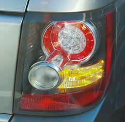 Thumbnail 2: 2010-2011 RANGE ROVER SPORT (L320) RIGHT PASSENGER TAILLIGHT BRAKE LIGHT LAMP