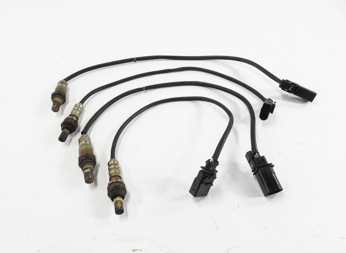 Thumbnail 2: 2013 AUDI S4 (B8 8K) 3.0L CGXC PRE / POST O2 OXYGEN SENSOR SET