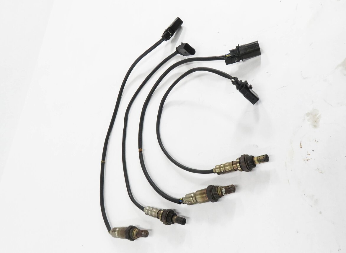 Thumbnail 3: 2013 AUDI S4 (B8 8K) 3.0L CGXC PRE / POST O2 OXYGEN SENSOR SET