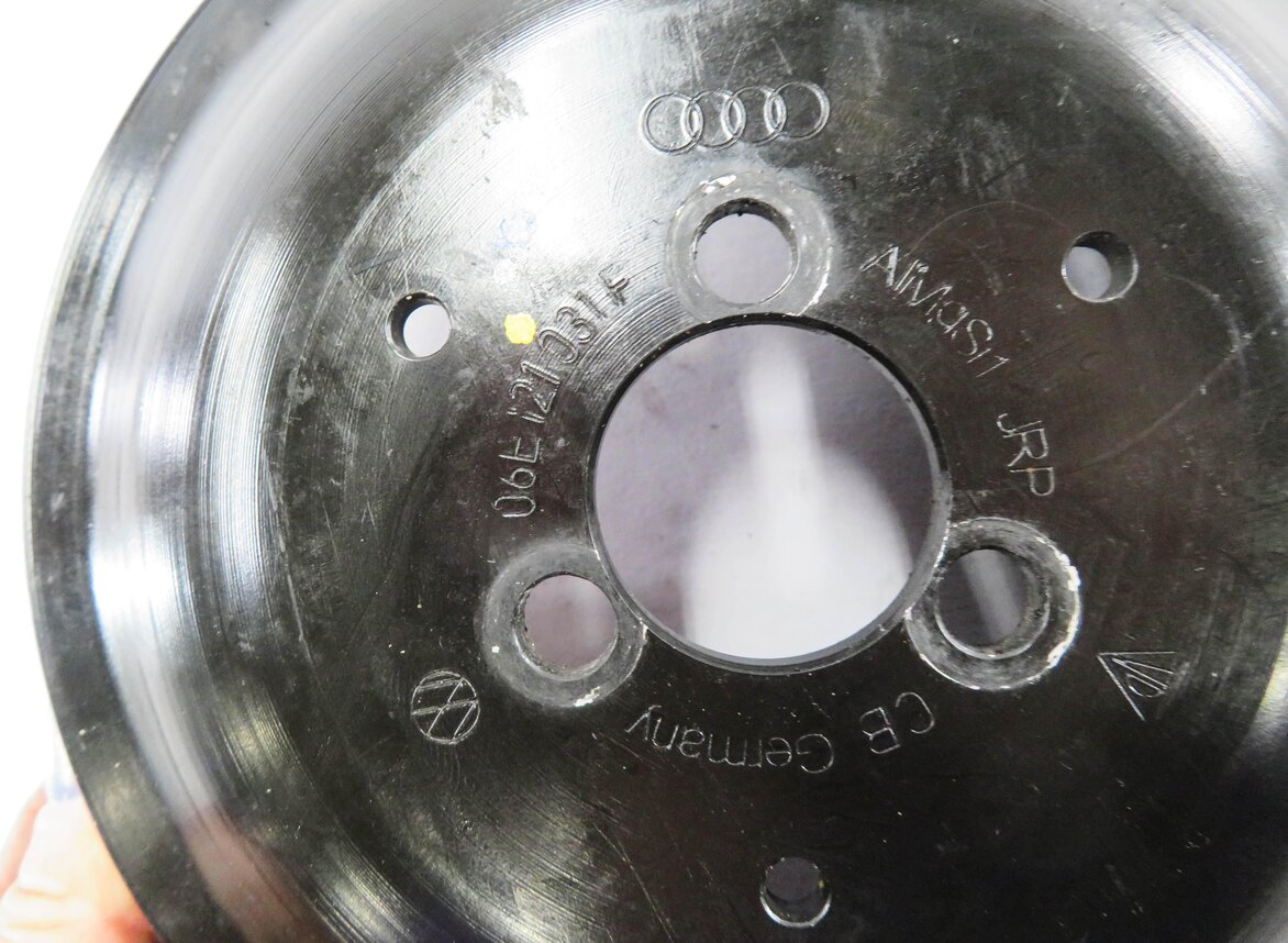 Thumbnail 5: 2013 AUDI S4 (B8 8K) 3.0L CGXC SUPERCHARGED ENGINE - WATER PUMP PULLEY