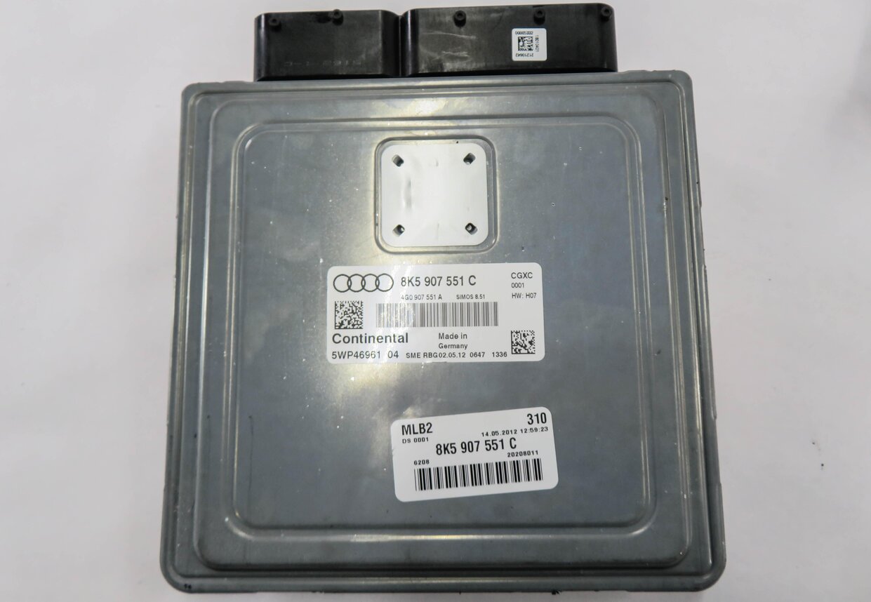 Thumbnail 10: 2013 AUDI S4 (B8 8K) 3.0L CGXC ENGINE ECM BCM IMMOBILIZER MODULE KEY SET