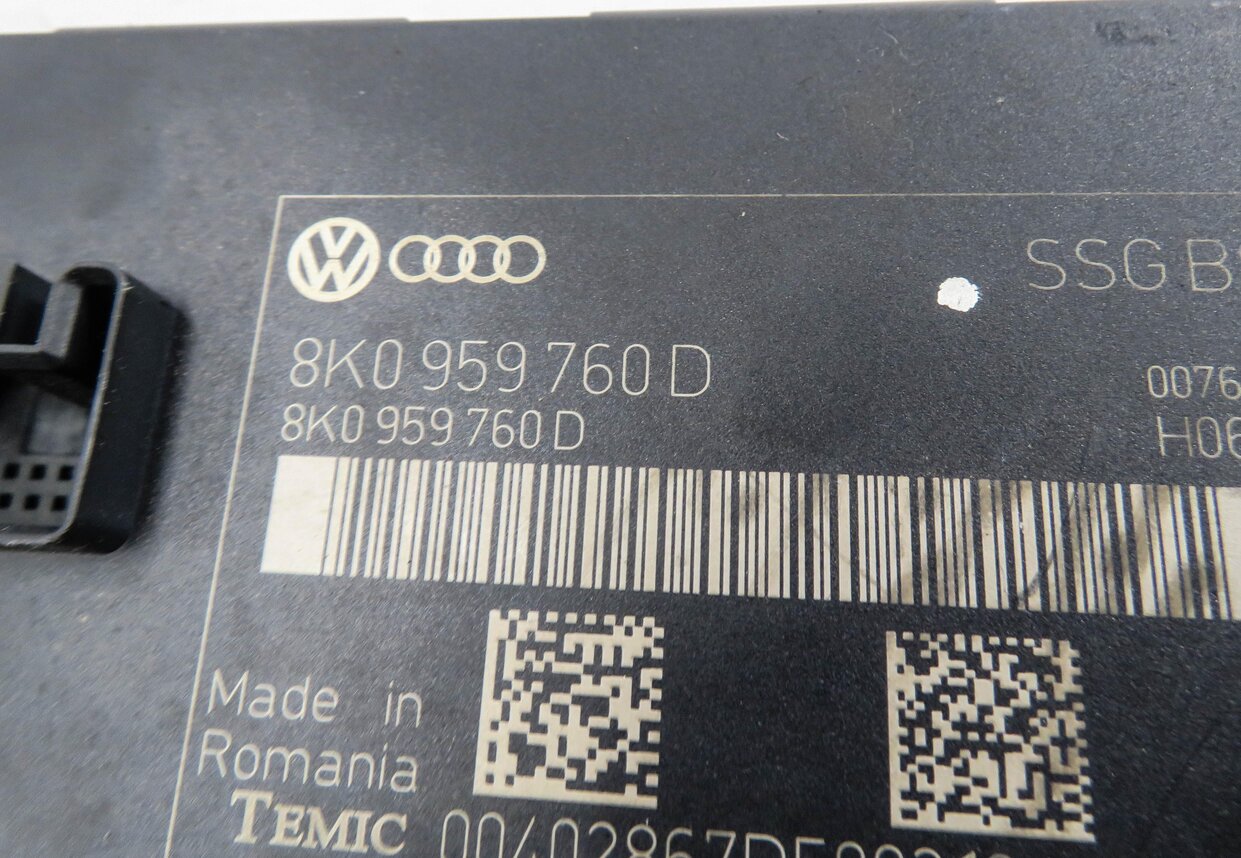 Thumbnail 4: 2013 AUDI S4 (B8 8K) LEFT FRONT DRIVER SEAT CONTROL MODULE
