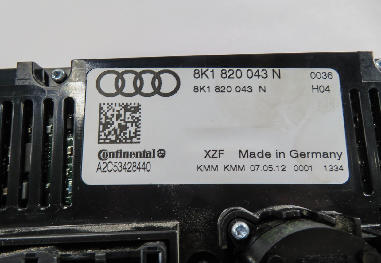Thumbnail 6: 13-17 AUDI A4 S4 A5 S5 RS5 Q5 SQ5 (B8 8K 8T 8R) HEATER A/C TEMPERATURE CONTROL