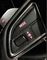 Thumbnail 2: 2013 AUDI S4 (B8 8K) 3-SPOKE SPORT STEERING WHEEL w/ PADDLES (BLACK)