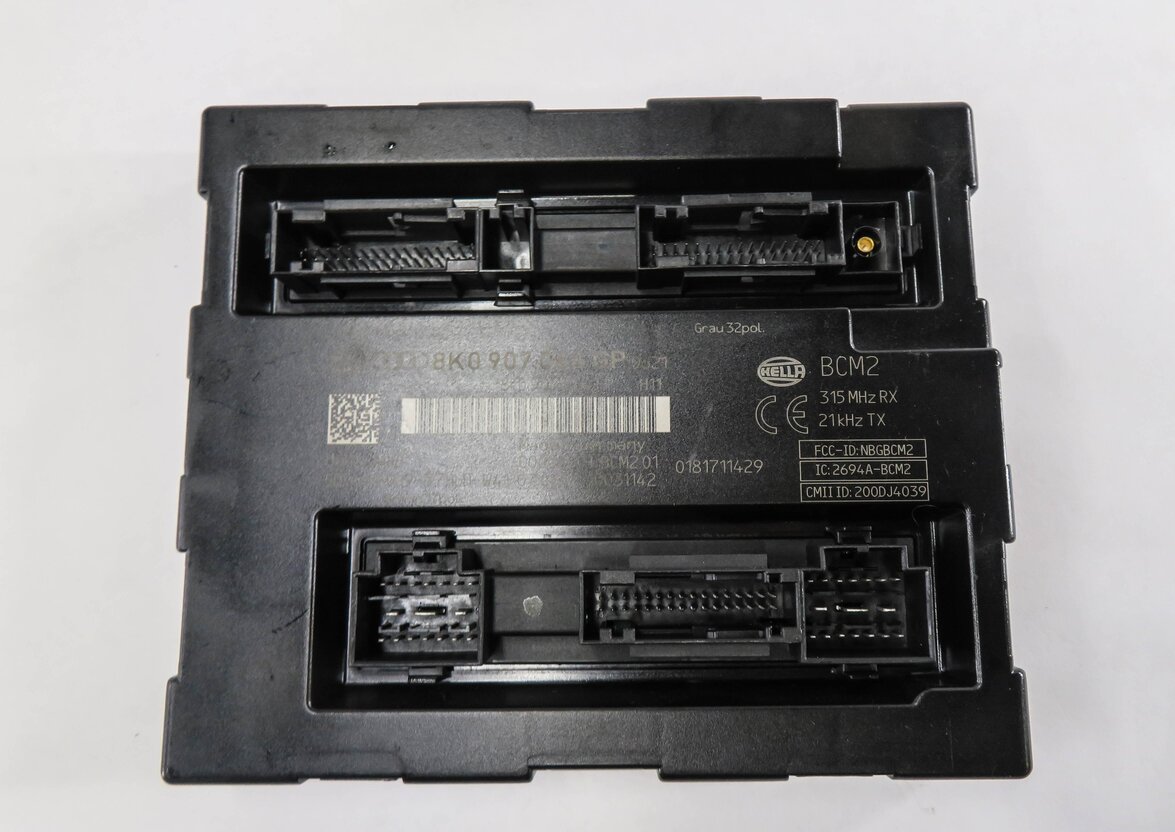 Thumbnail 11: 13-15 AUDI Q5 (B8 8R) 2.0L CPMB TURBO ENGINE ECM BCM IMMOBILIZER MODULE KEY SET