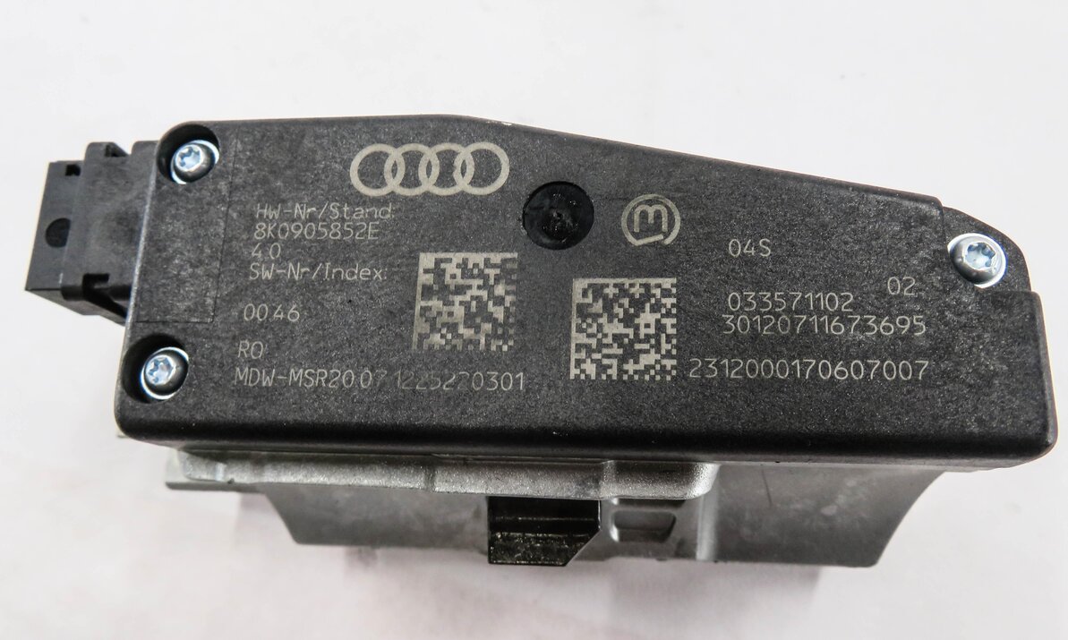 Thumbnail 8: 13-15 AUDI Q5 (B8 8R) 2.0L CPMB TURBO ENGINE ECM BCM IMMOBILIZER MODULE KEY SET