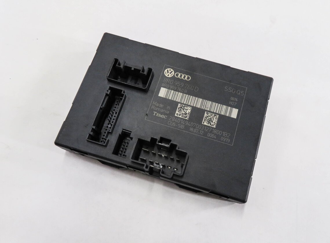 2009-2017 AUDI Q5 (8R) LEFT FRONT DRIVER MEMORY SEAT CONTROL MODULE COMPUTER