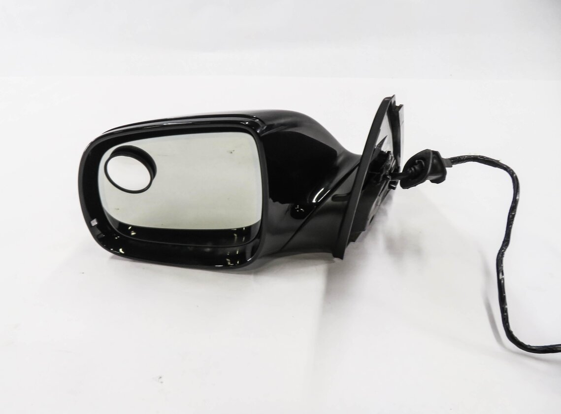 Thumbnail 3: 09-14 AUDI Q5 (8R) LEFT P-FOLD HEAT AUTODIM MEMORY DOOR MIRROR w/ LIGHT (BLACK)