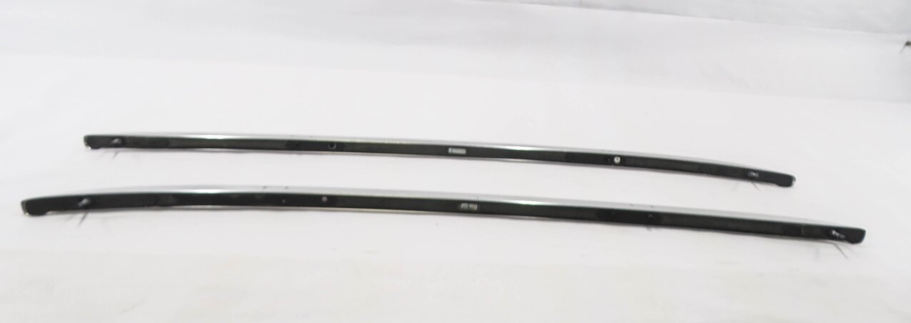Thumbnail 2: 2013 AUDI Q5 (B8 8R) LEFT & RIGHT SIDE ROOF TOP LUGGAGE RACK RAIL SET/2 (CHROME)
