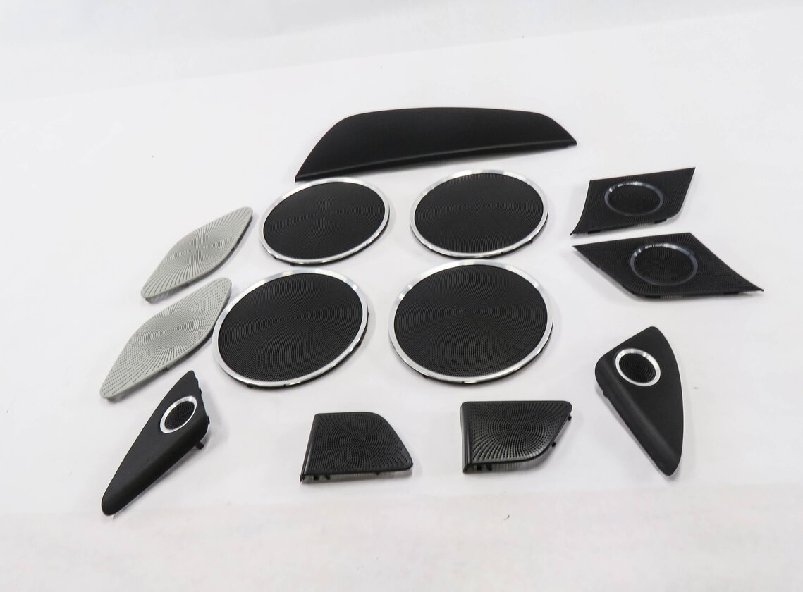 Thumbnail 2: 2013 AUDI Q5 (B8 8R) BANG & OLUFSEN AUDIO SPEAKER GRILLE TRIM COVER SET