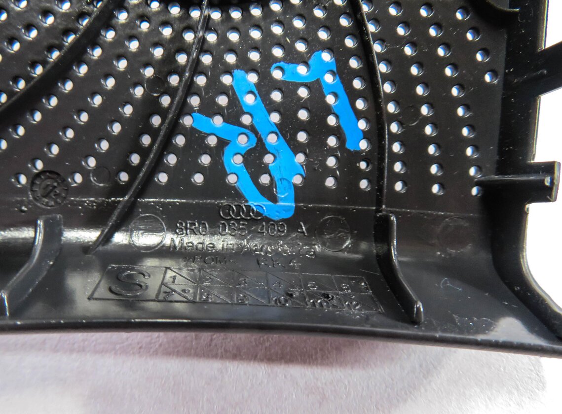 Thumbnail 6: 2013 AUDI Q5 (B8 8R) BANG & OLUFSEN AUDIO SPEAKER GRILLE TRIM COVER SET