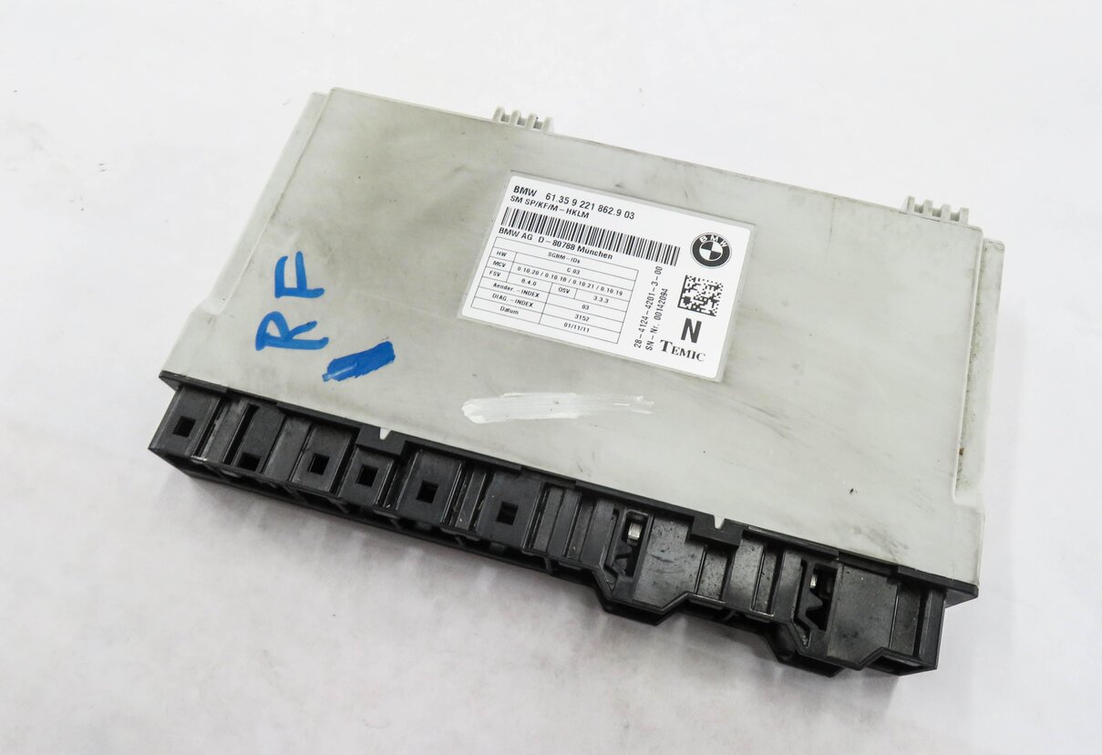 2011-2014 BMW X5 X5M X6 X6M (E70 E71) RIGHT FRONT PASSENGER SEAT CONTROL MODULE