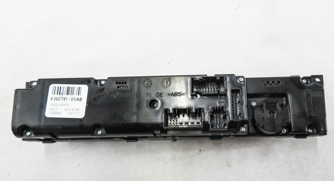 Thumbnail 4: 2007-2014 BMW X5 X5M X6 X6M (E70 E71) FRONT HEATER A/C TEMPERATURE CONTROL PANEL