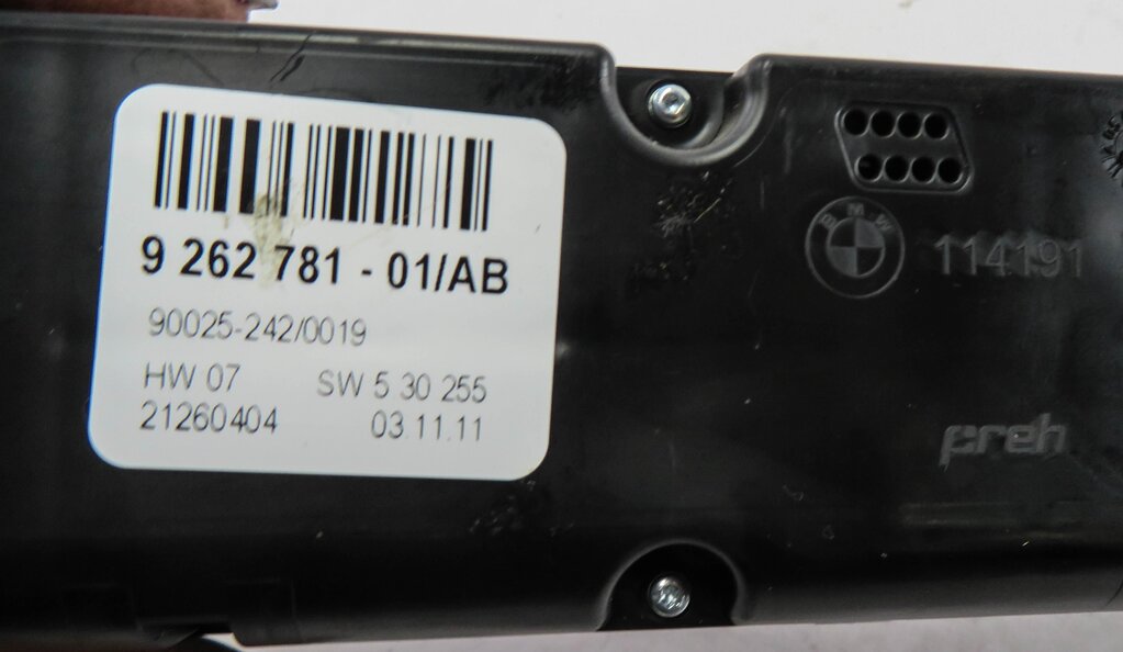Thumbnail 5: 2007-2014 BMW X5 X5M X6 X6M (E70 E71) FRONT HEATER A/C TEMPERATURE CONTROL PANEL