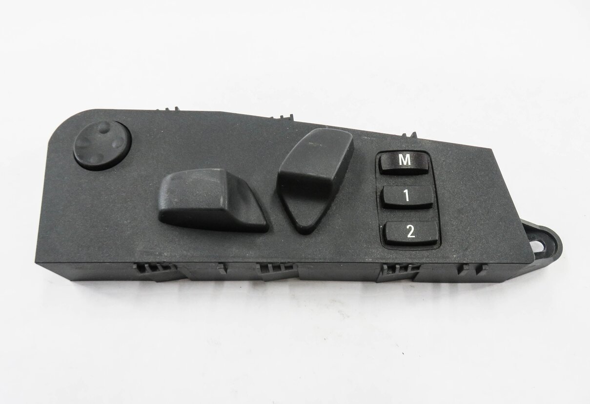 Thumbnail 2: 2012 BMW X5 (E70) LEFT FRONT DRIVER POWER MEMORY SEAT ADJUSTMENT SWITCH (BLACK)