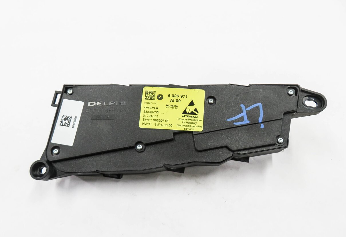 Thumbnail 3: 2012 BMW X5 (E70) LEFT FRONT DRIVER POWER MEMORY SEAT ADJUSTMENT SWITCH (BLACK)