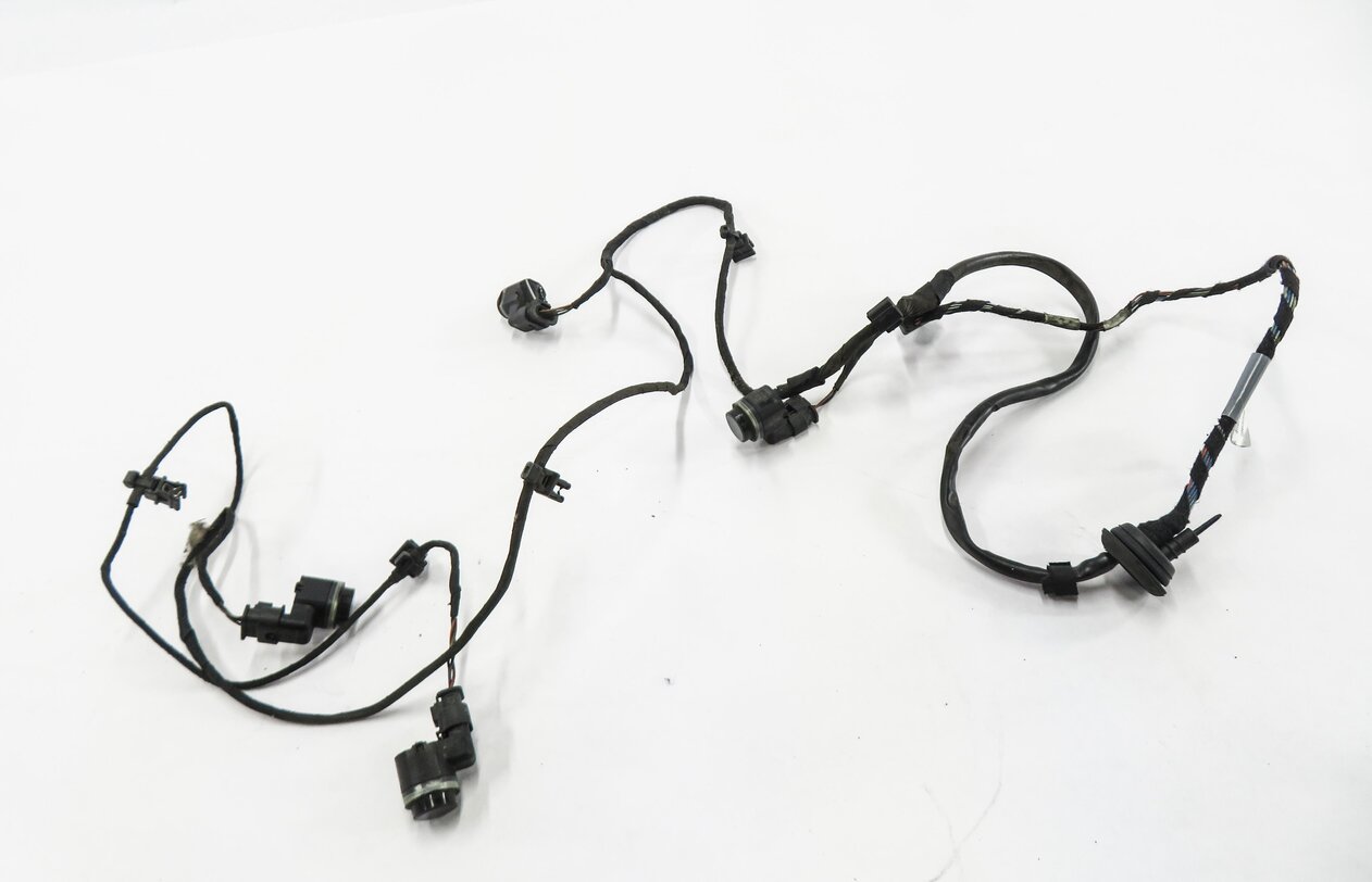 Thumbnail 2: 2010 AUDI S4 (B8 8K) REAR PDC PARK DISTANCE SENSOR SET w/ HARNESS (BLACK)