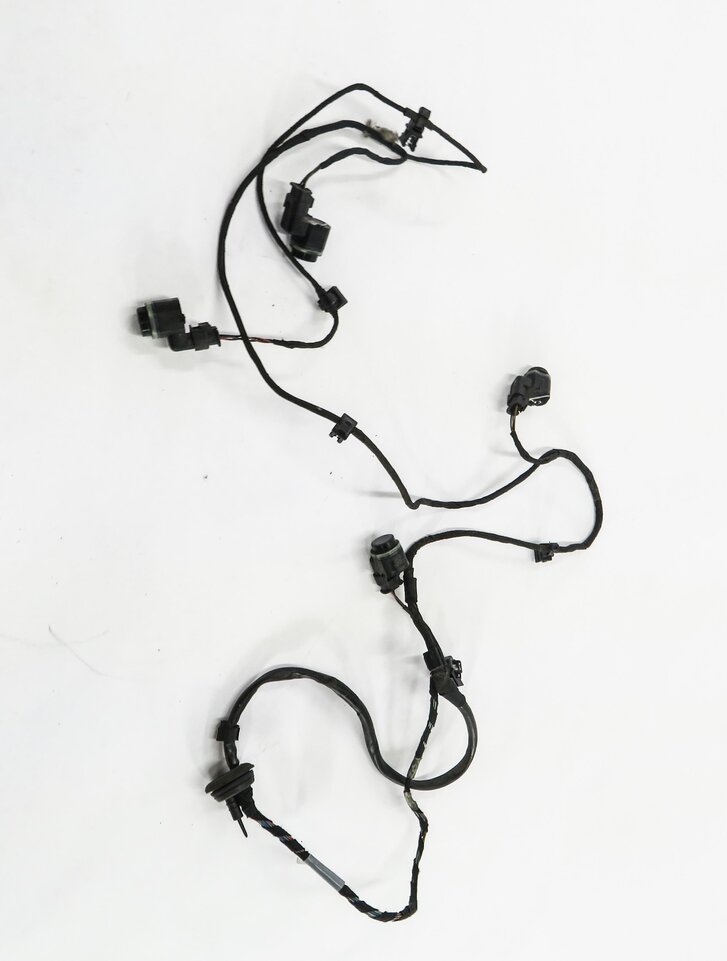Thumbnail 3: 2010 AUDI S4 (B8 8K) REAR PDC PARK DISTANCE SENSOR SET w/ HARNESS (BLACK)