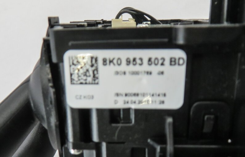 Thumbnail 5: 2009-2012 AUDI A4 S4 A5 S5 (B8 8K 8T) BLINKER WIPER CRUISE COMBINATION SWITCH