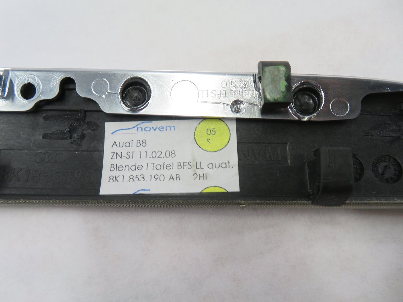 Thumbnail 14: 2010 AUDI S4 (B8 8K) INTERIOR DASH / DOOR / CONSOLE TRIM PANEL TRIM SET
