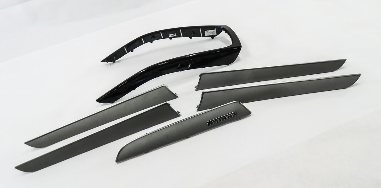 Thumbnail 9: 2010 AUDI S4 (B8 8K) INTERIOR DASH / DOOR / CONSOLE TRIM PANEL TRIM SET