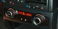 Thumbnail 2: 2007-2013 BMW X5 (E70) REAR HEATER A/C CLIMATE TEMPERATURE CONTROL PANEL