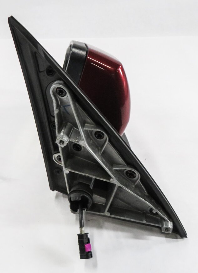 Thumbnail 4: 2010-2013 BMW X5 (E70) LEFT P-FOLD MEM AUTODIM CAMERA HEATED DOOR MIRROR (RED)