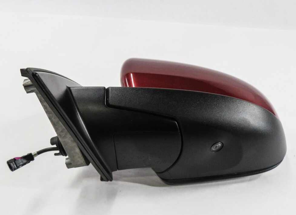 Thumbnail 6: 2010-2013 BMW X5 (E70) LEFT P-FOLD MEM AUTODIM CAMERA HEATED DOOR MIRROR (RED)