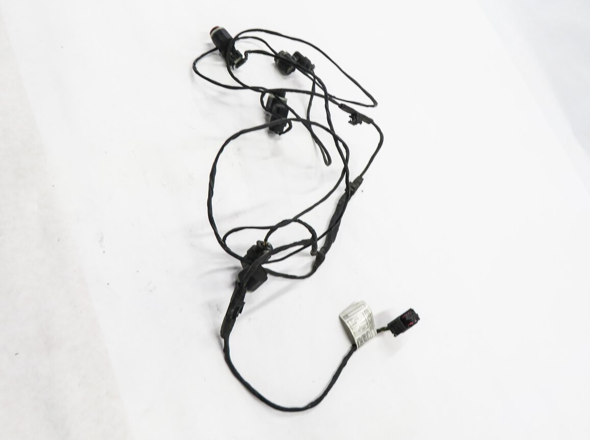 Thumbnail 3: 2013 BMW X5 (E70) REAR PDC DRIVER PARK ASSIST SENSOR SET 4 w/ HARNESS LOOM (RED)