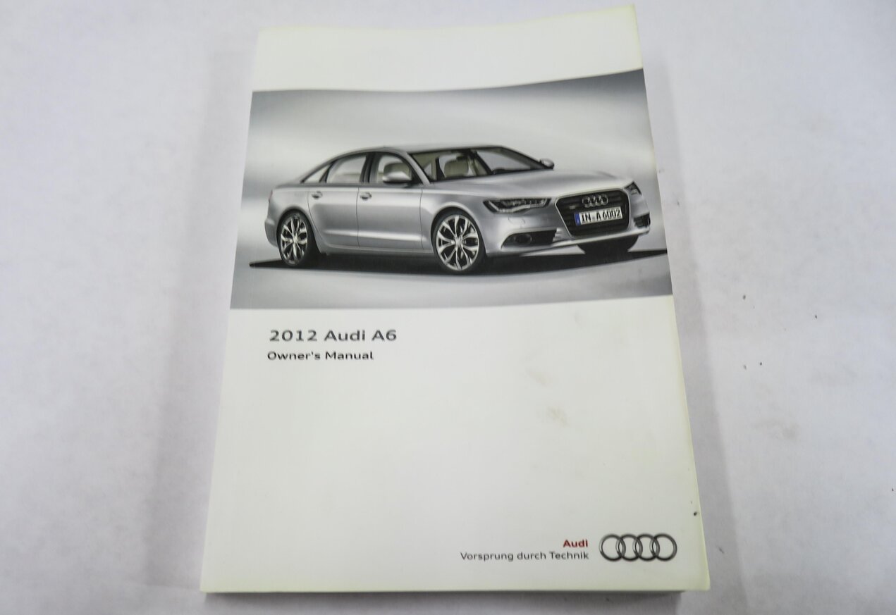 Thumbnail 3: 2012 AUDI A6 (C7) OWNERS MANUAL BOOK BOOKLET GUIDE SET w/ CASE
