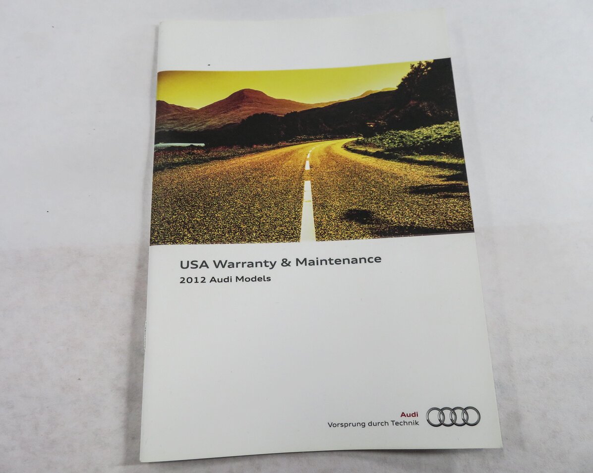 Thumbnail 6: 2012 AUDI A6 (C7) OWNERS MANUAL BOOK BOOKLET GUIDE SET w/ CASE