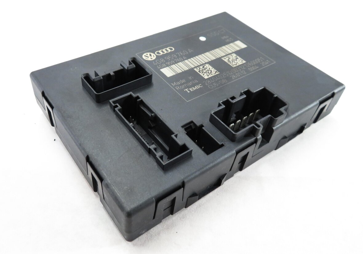 2012 AUDI A6 (C7) LEFT FRONT DRIVER MEMORY SEAT CONTROL MODULE